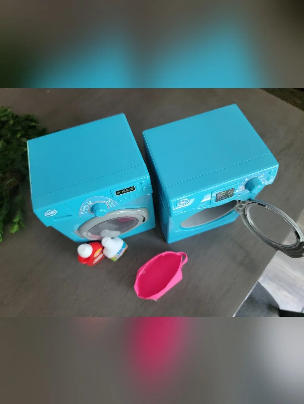 Our GenerationToy Washer & Dryer Playset with Accessories - Works Great!